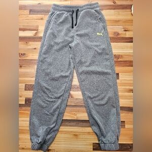 Boys Puma sweatpants size 10/12 back to school gray